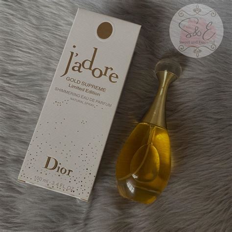 dior gold perfume